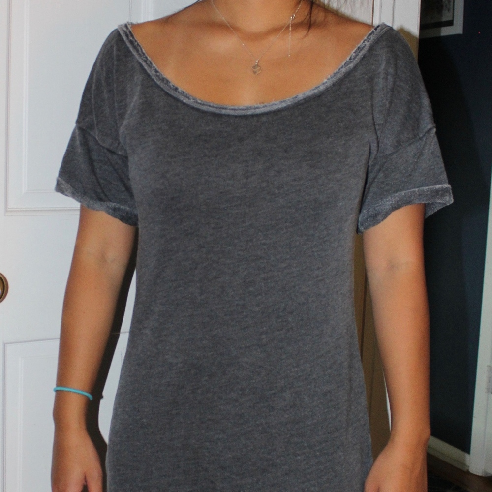 Grey lounge dress